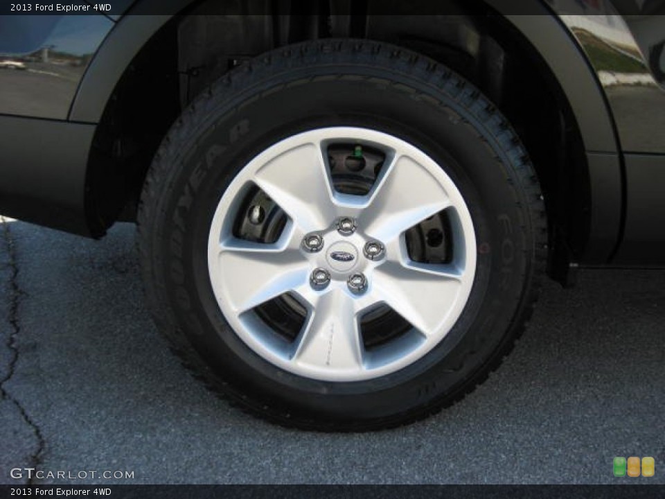 2013 Ford Explorer 4WD Wheel and Tire Photo #63795911