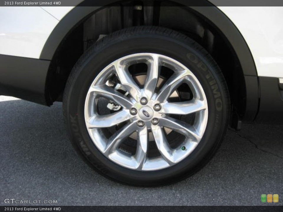 2013 Ford Explorer Limited 4WD Wheel and Tire Photo #63796019