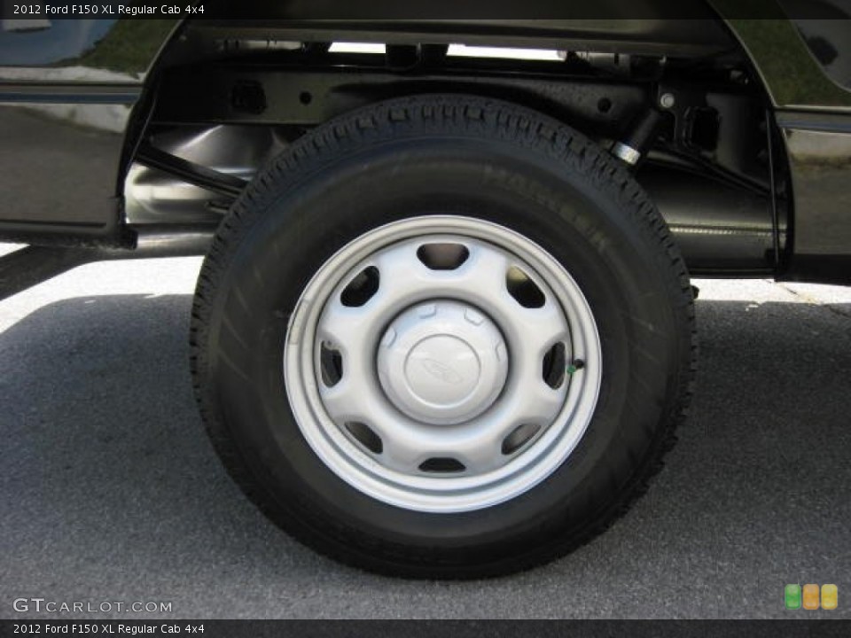 2012 Ford F150 XL Regular Cab 4x4 Wheel and Tire Photo #63796761