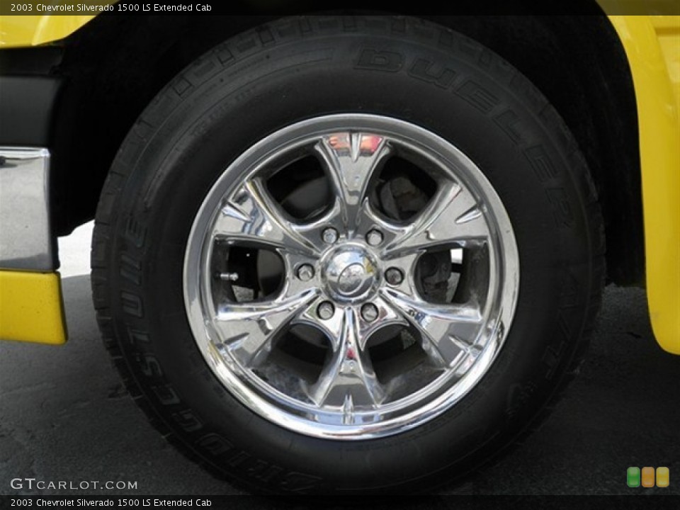 2003 Chevrolet Silverado 1500 Custom Wheel and Tire Photo #63800203