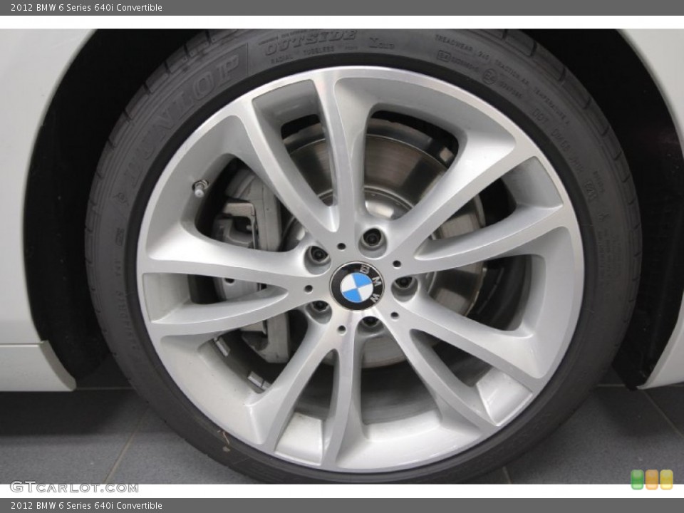 2012 BMW 6 Series Wheels and Tires
