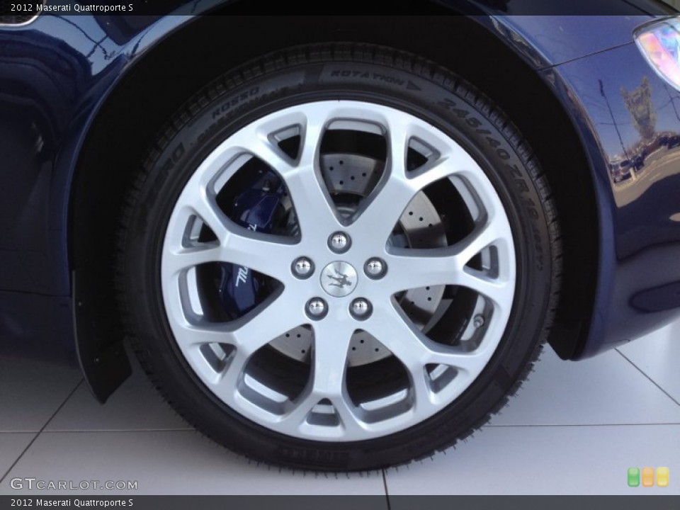 2012 Maserati Quattroporte S Wheel and Tire Photo #63805692