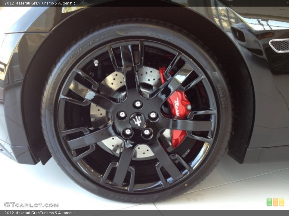 2012 Maserati GranTurismo S Automatic Wheel and Tire Photo #63805950