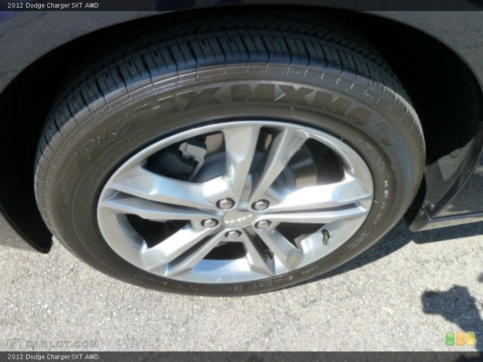 2012 Dodge Charger SXT AWD Wheel and Tire Photo #63806796