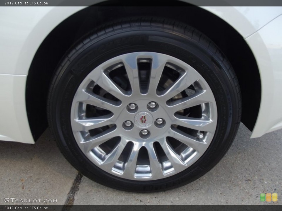 2012 Cadillac CTS Coupe Wheel and Tire Photo #63810918