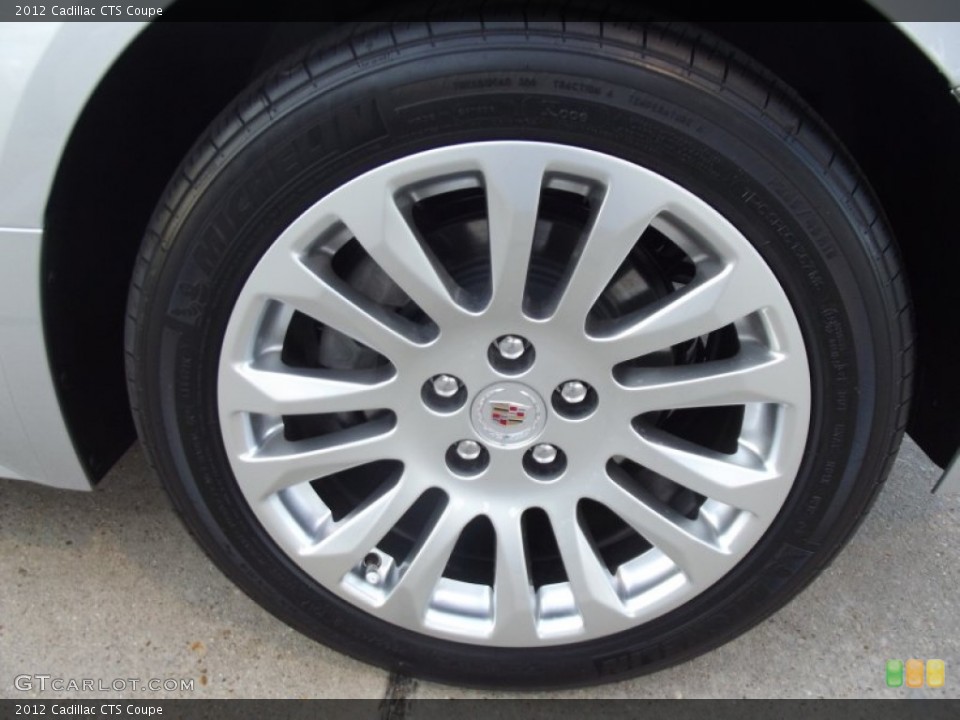 2012 Cadillac CTS Coupe Wheel and Tire Photo #63811026