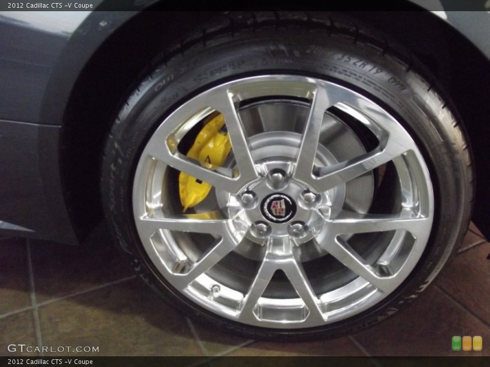 2012 Cadillac CTS -V Coupe Wheel and Tire Photo #63811918