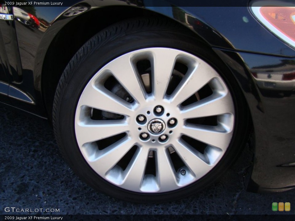 2009 Jaguar XF Premium Luxury Wheel and Tire Photo #63816417