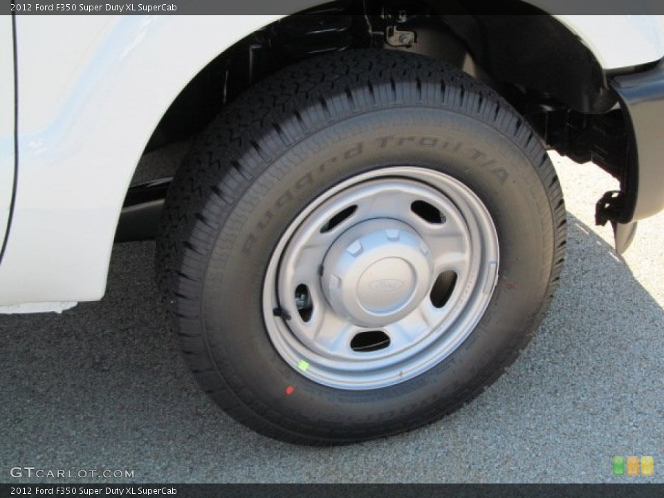 2012 Ford F350 Super Duty XL SuperCab Wheel and Tire Photo #63824454