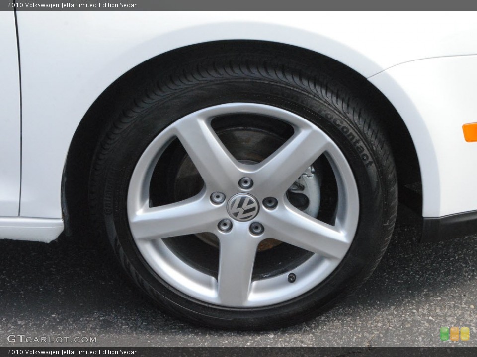 2010 Volkswagen Jetta Limited Edition Sedan Wheel and Tire Photo #63832722