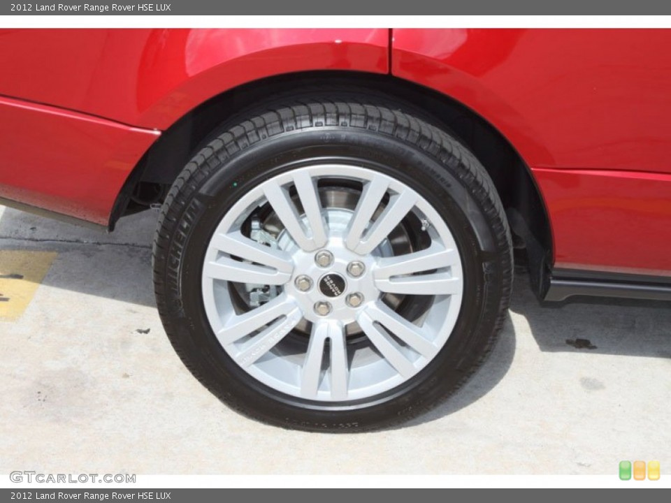 2012 Land Rover Range Rover HSE LUX Wheel and Tire Photo #63834954