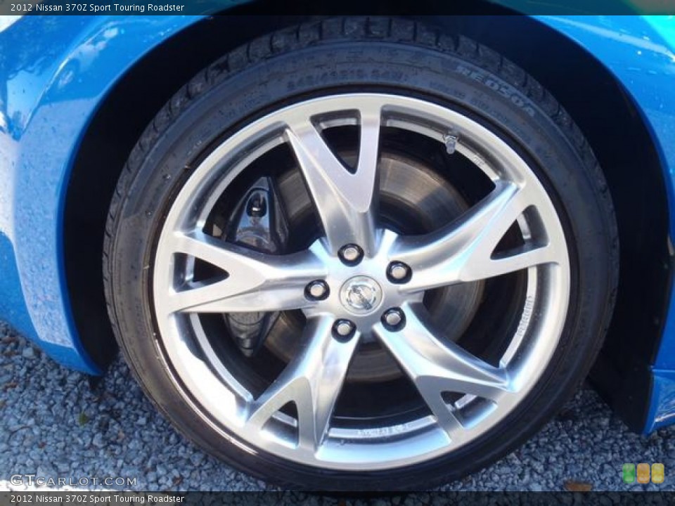 2012 Nissan 370Z Sport Touring Roadster Wheel and Tire Photo #63836516