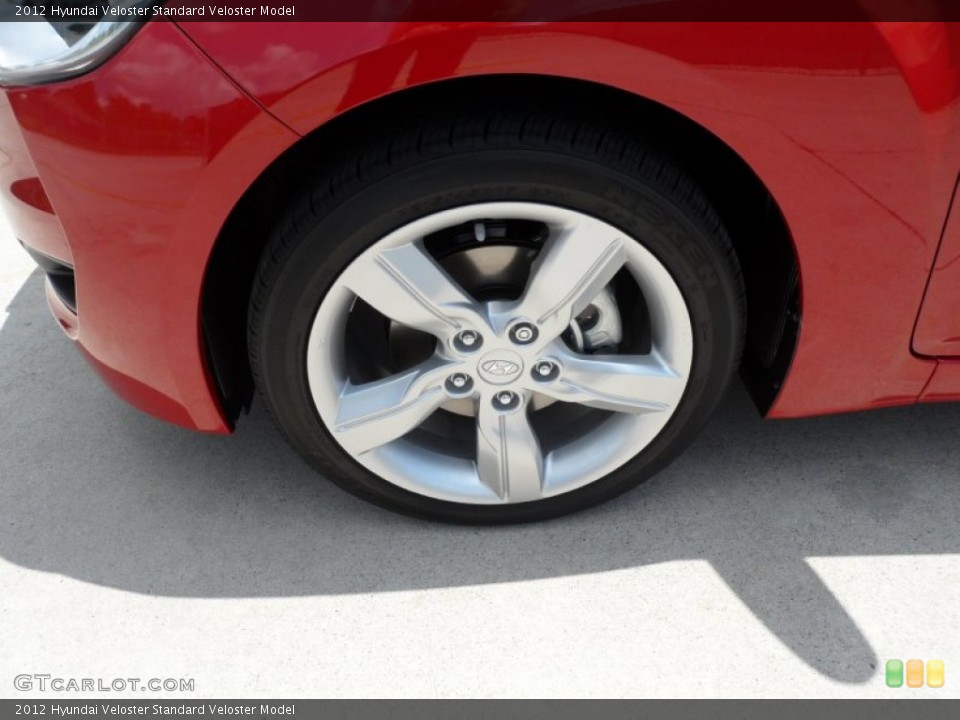 2012 Hyundai Veloster  Wheel and Tire Photo #63838803