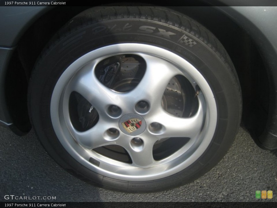 1997 Porsche 911 Carrera Cabriolet Wheel and Tire Photo #63842098