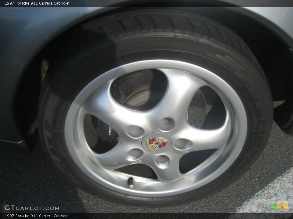 1997 Porsche 911 Carrera Cabriolet Wheel and Tire Photo #63842104
