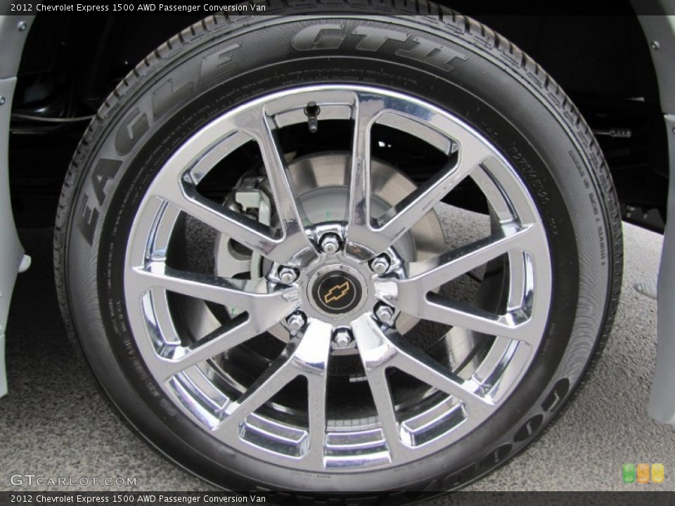 2012 Chevrolet Express Custom Wheel and Tire Photo #63845745