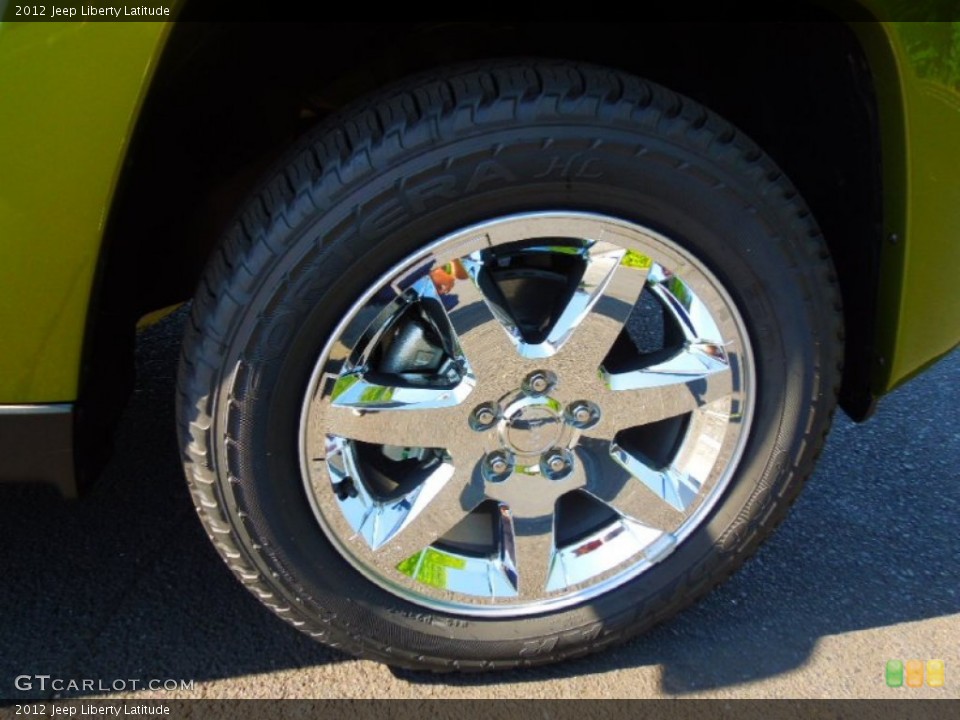 2012 Jeep Liberty Latitude Wheel and Tire Photo #63854002