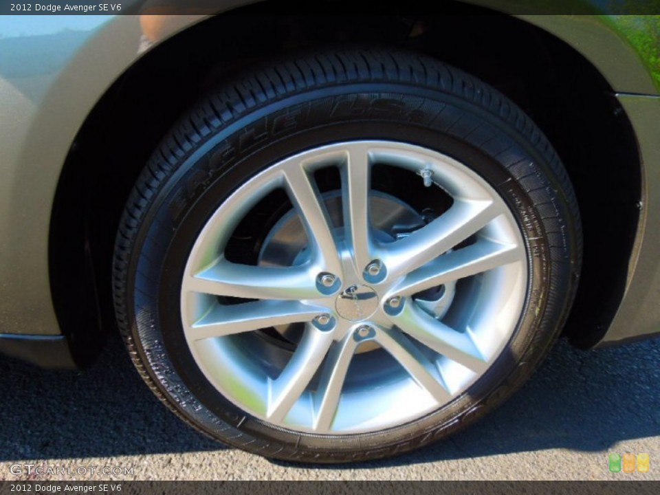 2012 Dodge Avenger SE V6 Wheel and Tire Photo #63854761