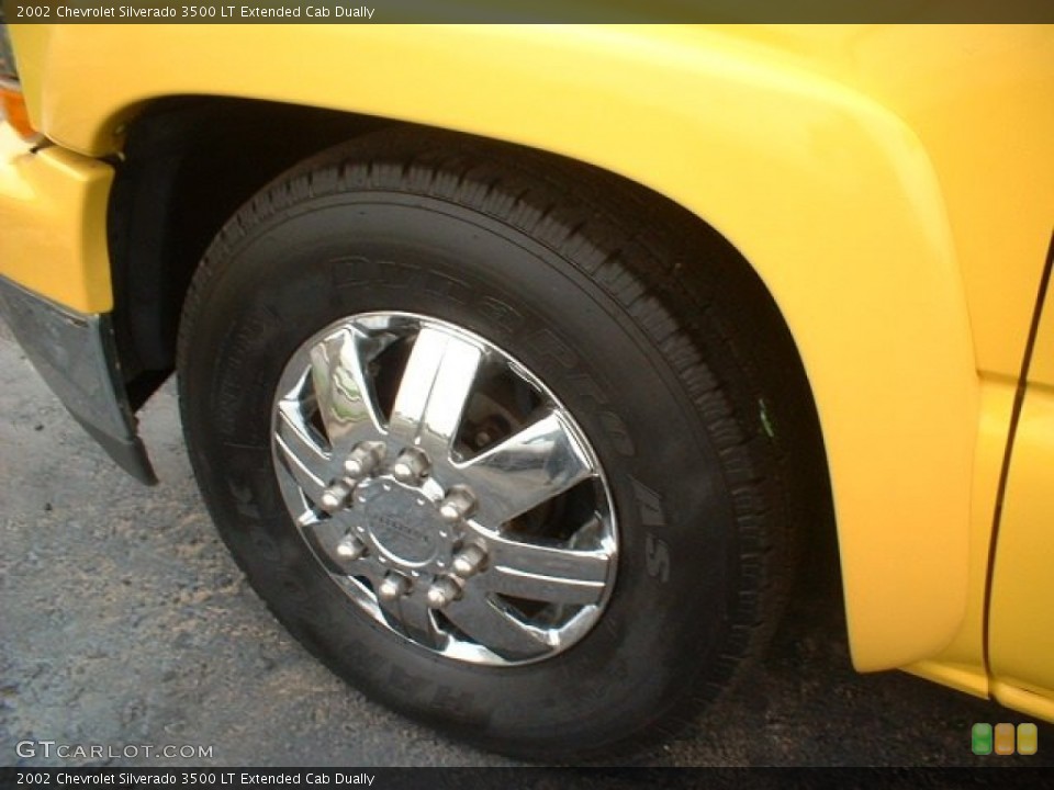 2002 Chevrolet Silverado 3500 Custom Wheel and Tire Photo #63856928