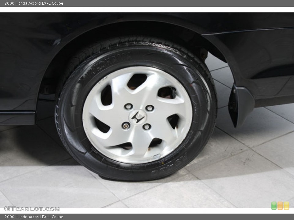 2000 Honda Accord EX-L Coupe Wheel and Tire Photo #63857887