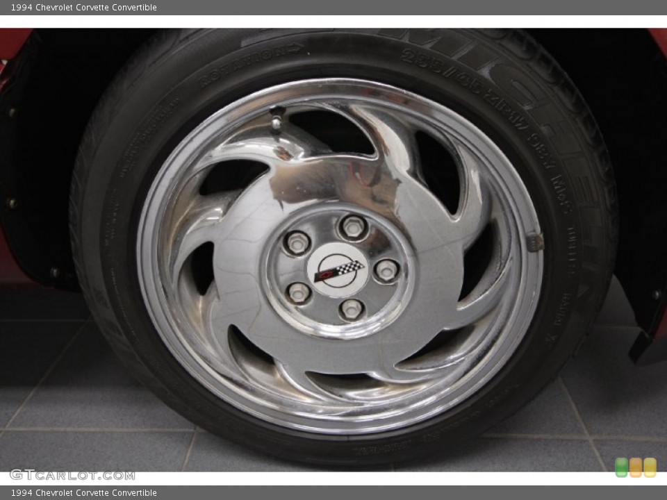 1994 Chevrolet Corvette Convertible Wheel and Tire Photo #63860230