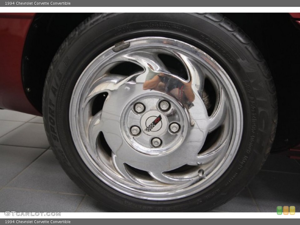 1994 Chevrolet Corvette Convertible Wheel and Tire Photo #63860248