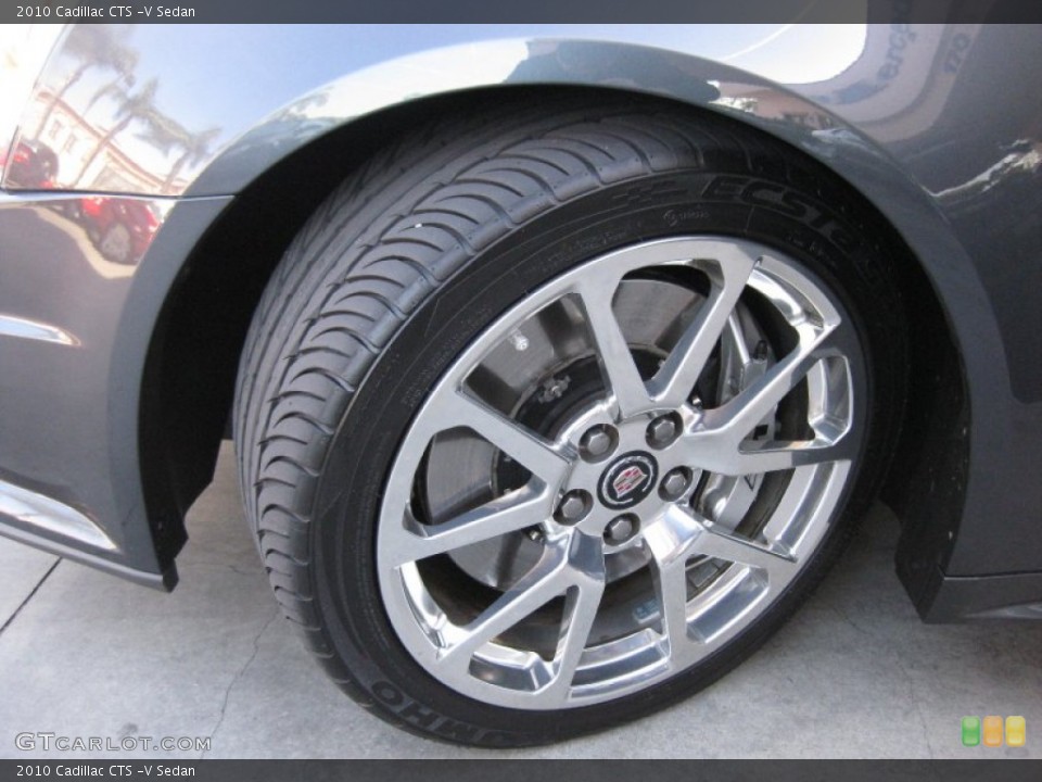 2010 Cadillac CTS -V Sedan Wheel and Tire Photo #63881420