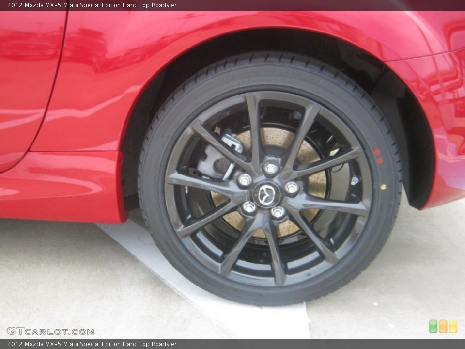 2012 Mazda MX-5 Miata Special Edition Hard Top Roadster Wheel and Tire Photo #63883400
