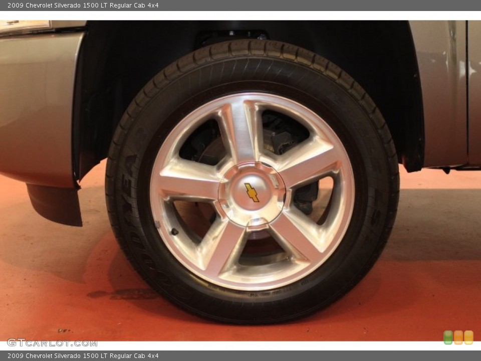 2009 Chevrolet Silverado 1500 LT Regular Cab 4x4 Wheel and Tire Photo #63886670
