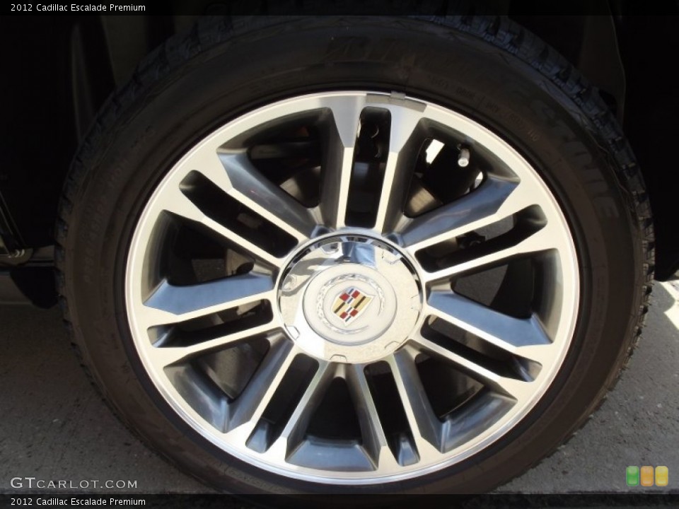 2012 Cadillac Escalade Premium Wheel and Tire Photo #63888691