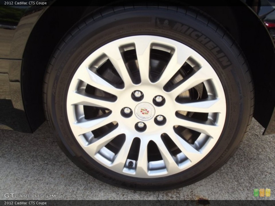 2012 Cadillac CTS Coupe Wheel and Tire Photo #63888901