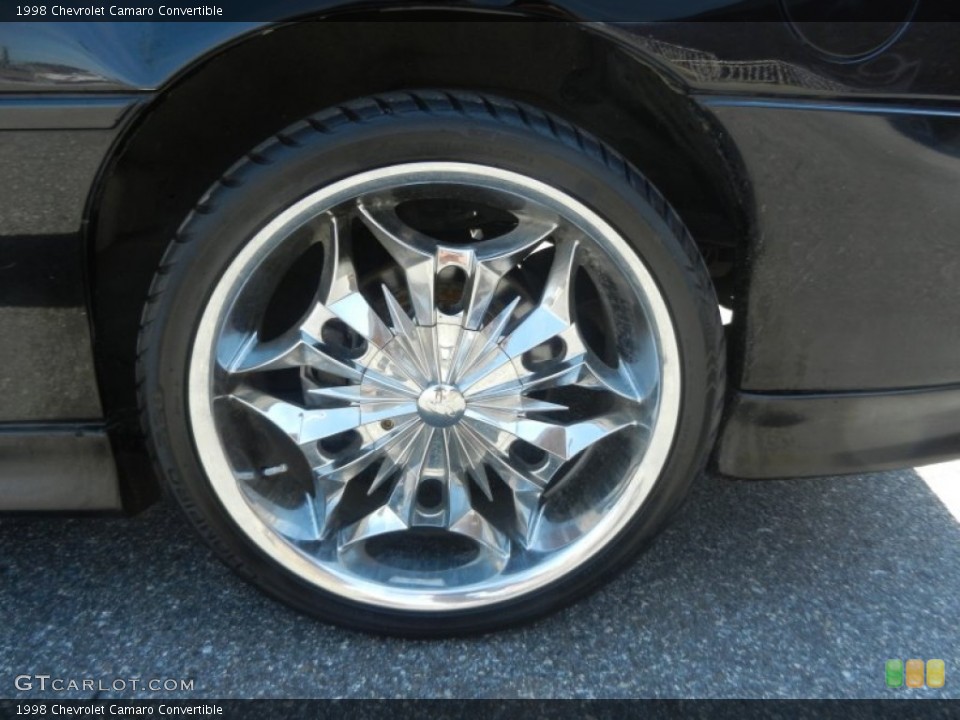 1998 Chevrolet Camaro Custom Wheel and Tire Photo #63898208