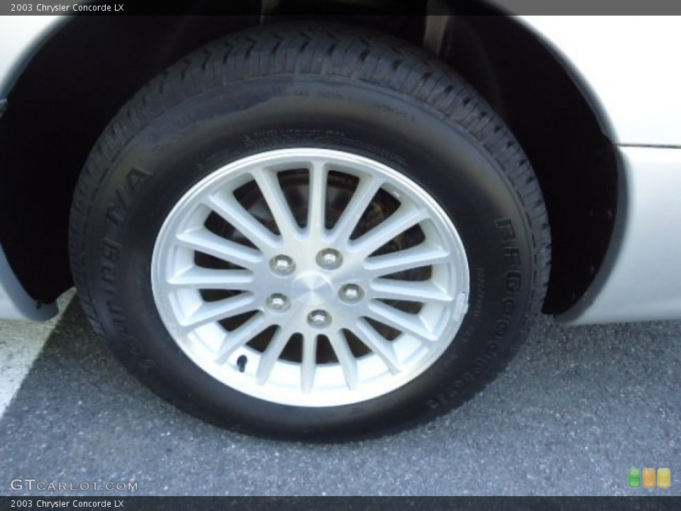 2003 Chrysler Concorde LX Wheel and Tire Photo #63905165