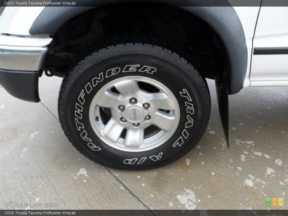 2003 Toyota Tacoma PreRunner Xtracab Wheel and Tire Photo #63905353