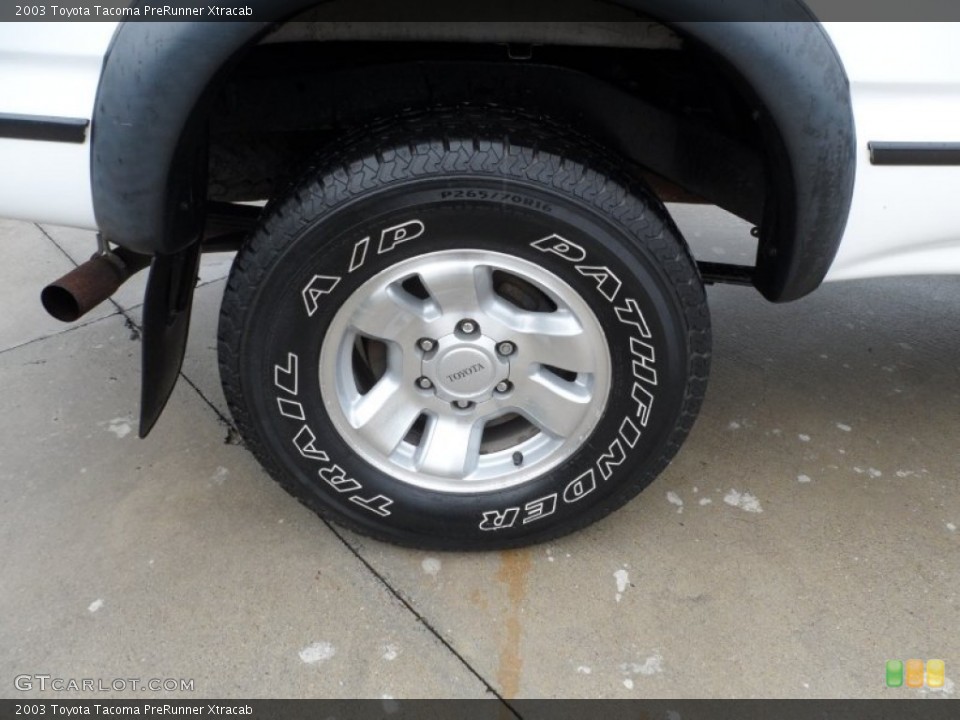 2003 Toyota Tacoma PreRunner Xtracab Wheel and Tire Photo #63905365