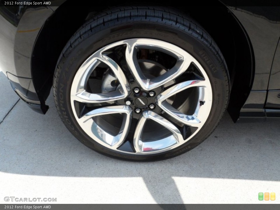 2012 Ford Edge Sport AWD Wheel and Tire Photo #63906344