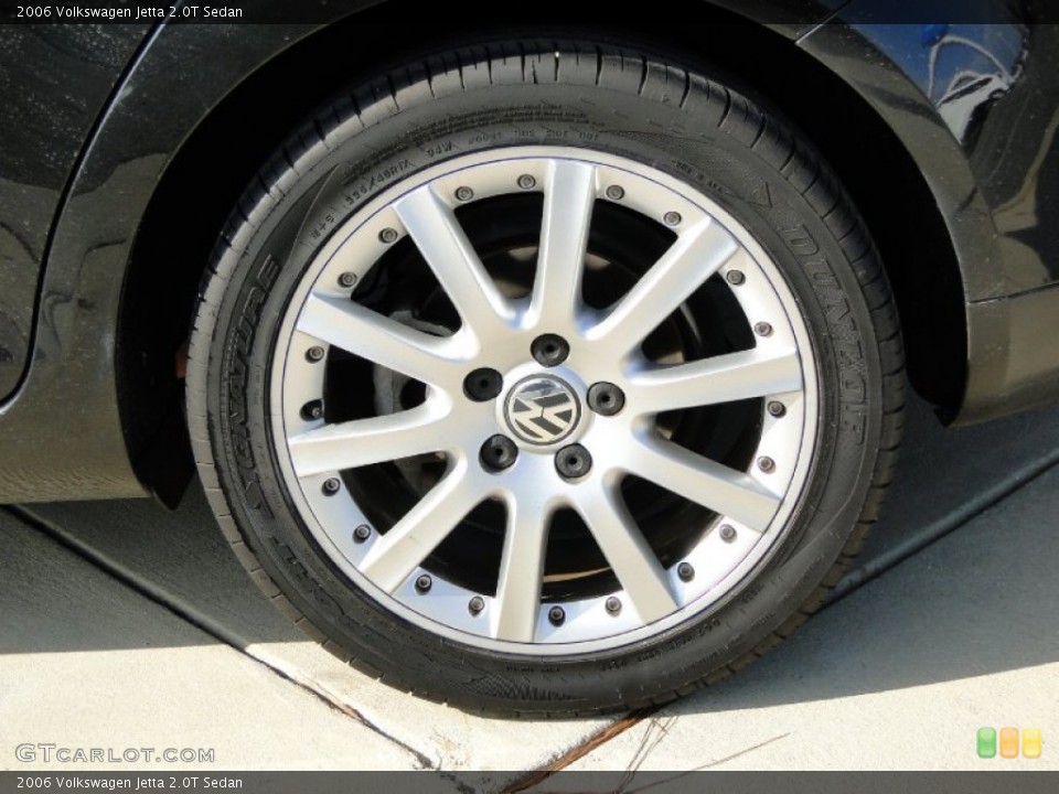 2006 Volkswagen Jetta 2.0T Sedan Wheel and Tire Photo #63907565