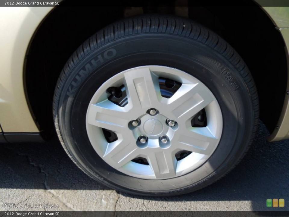 2012 Dodge Grand Caravan SE Wheel and Tire Photo #63911765