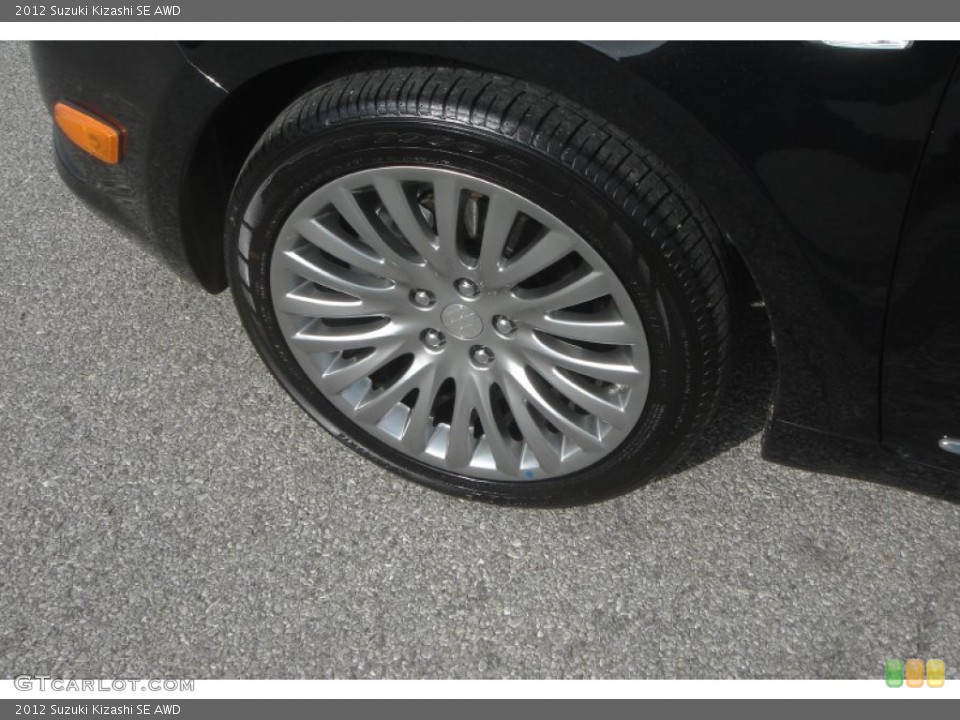 2012 Suzuki Kizashi SE AWD Wheel and Tire Photo #63912620