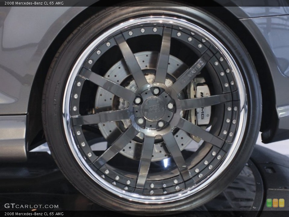 2008 Mercedes-Benz CL Custom Wheel and Tire Photo #63926457