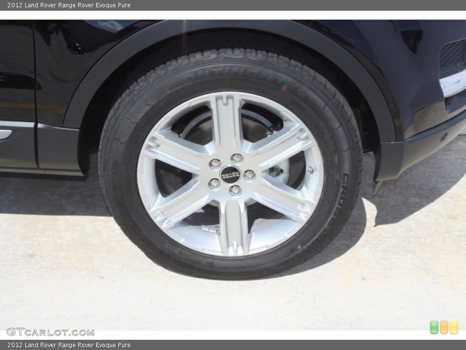2012 Land Rover Range Rover Evoque Pure Wheel and Tire Photo #63941965