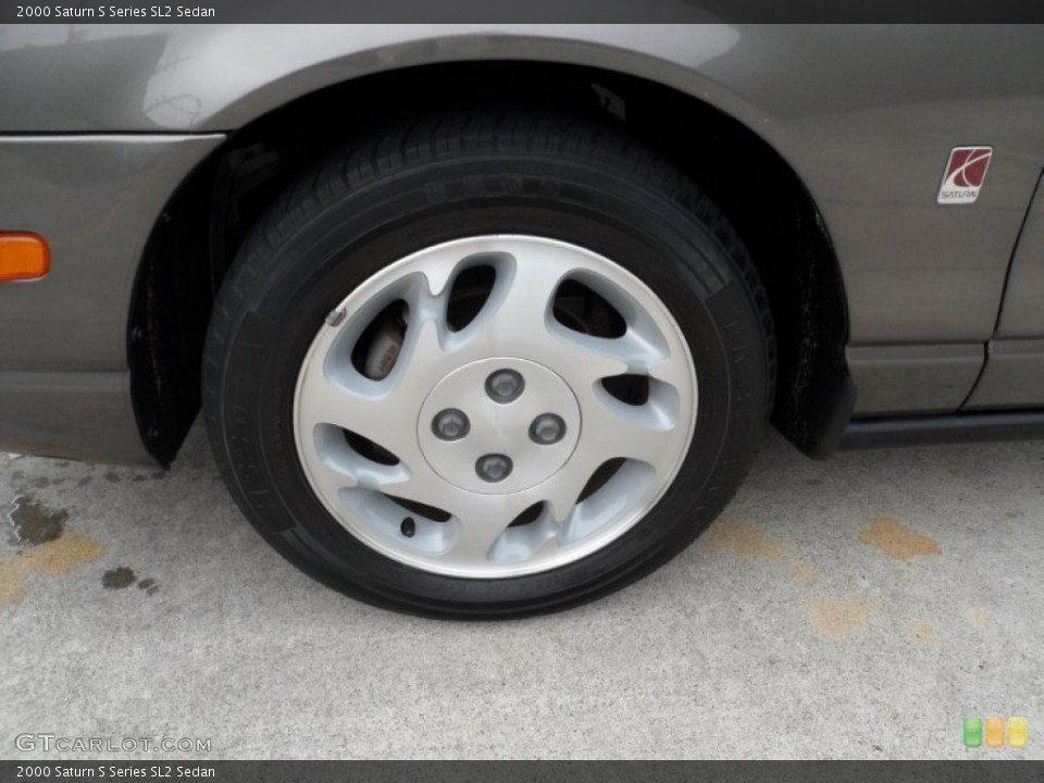 2000 Saturn S Series SL2 Sedan Wheel and Tire Photo #63944051