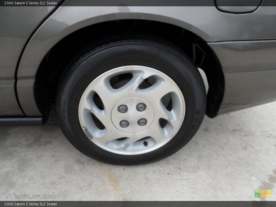 2000 Saturn S Series SL2 Sedan Wheel and Tire Photo #63944061