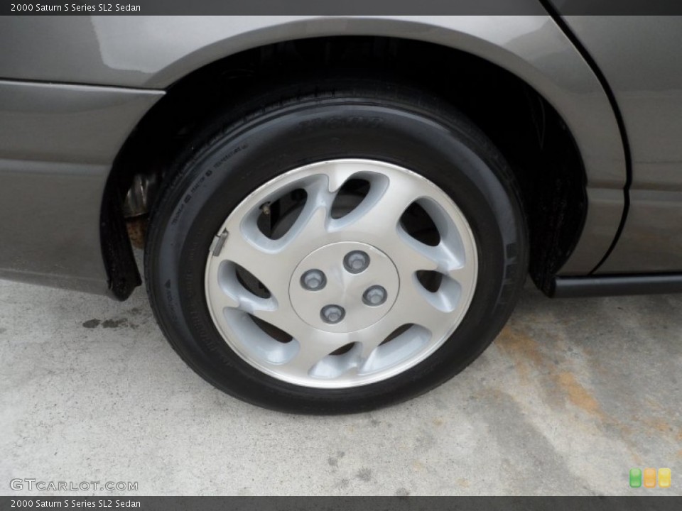 2000 Saturn S Series SL2 Sedan Wheel and Tire Photo #63944071