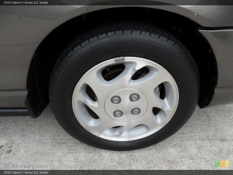2000 Saturn S Series SL2 Sedan Wheel and Tire Photo #63944078