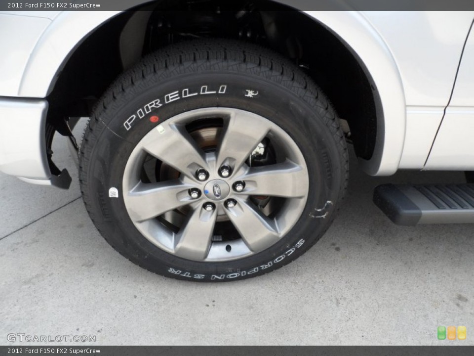 2012 Ford F150 FX2 SuperCrew Wheel and Tire Photo #63949161