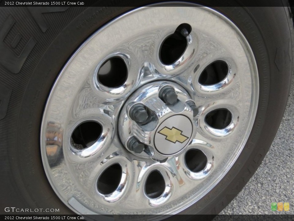 2012 Chevrolet Silverado 1500 LT Crew Cab Wheel and Tire Photo #63953950