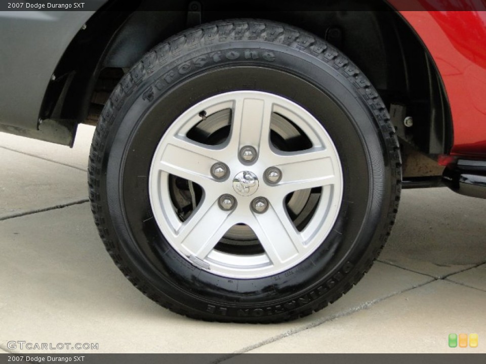 2007 Dodge Durango SXT Wheel and Tire Photo #63957225