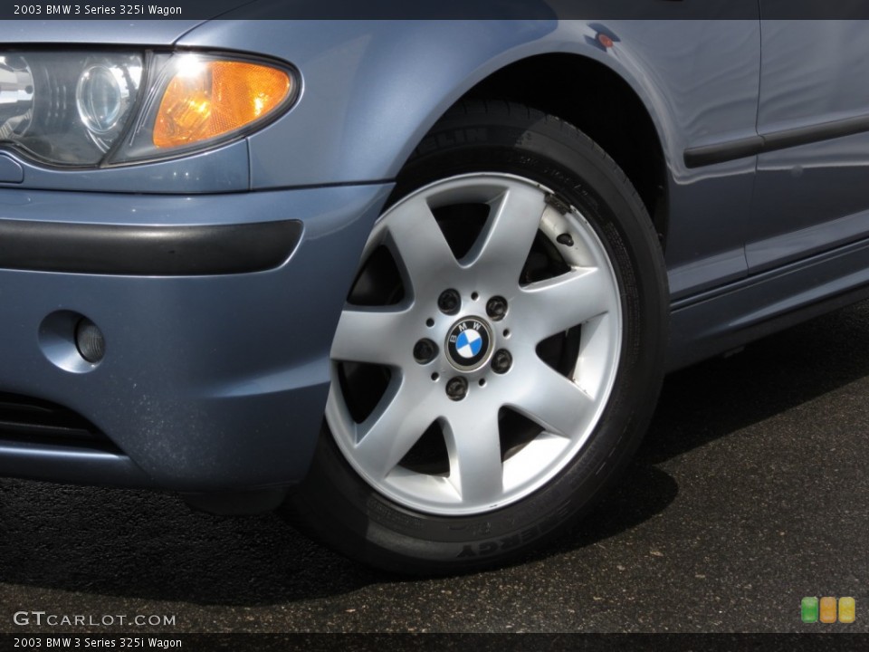 2003 BMW 3 Series 325i Wagon Wheel and Tire Photo #63964048