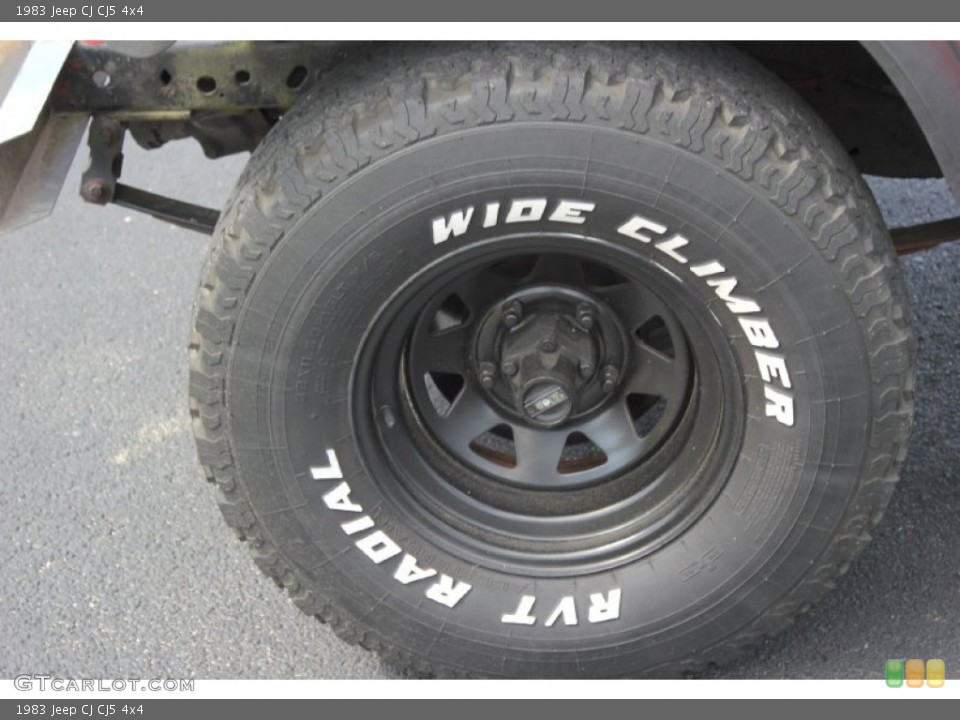 1983 Jeep CJ Wheels and Tires